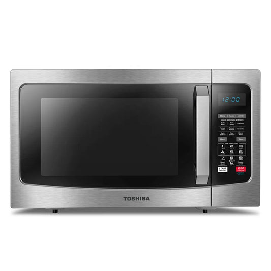 Toshiba 1.5 Cubic Feet Convection Countertop Microwave with Sensor Cooking and Air Frying Capability